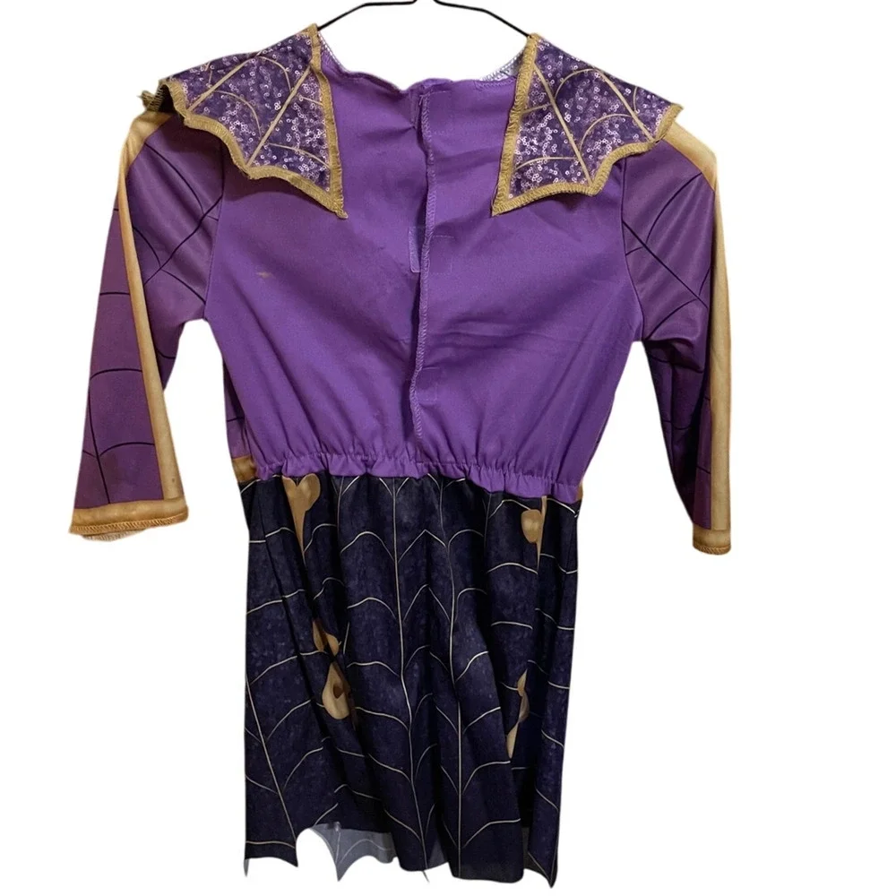 Vampirina Halloween Dress S 4-6x Purple Girl Ghoul Tour Dress Disney Junior